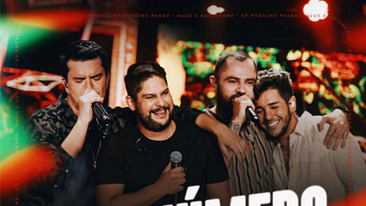 Hugo e Guilherme em outra faixa com Jorge e Mateus