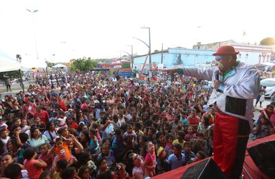 Prefeitura de Marechal realiza festa em comemoração ao Dia das Crianças, na Orla Lagunar 