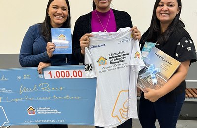 Pilar traz dois prêmios de evento internacional sobre Atenção Domiciliar