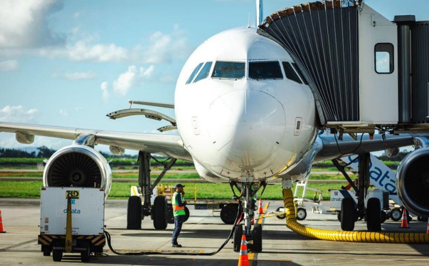 Movimentação de passageiros vindos de avião para Maceió aumenta quase 19% em fevereiro de 2024
