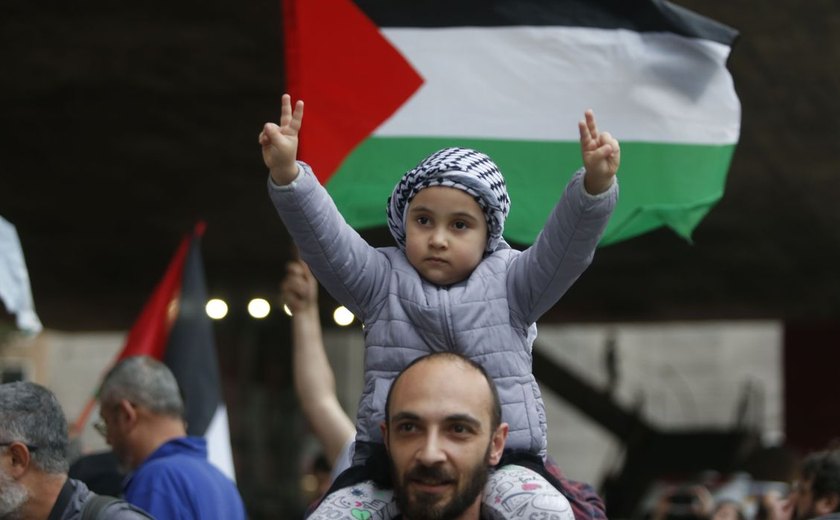 SP: comunidade palestina faz vigília de luto pelas mortes em Gaza