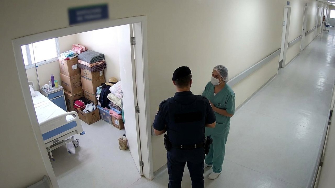 Médico é preso por ameaçar servidores e montar quarto para dormir com esposa em hospital no PR