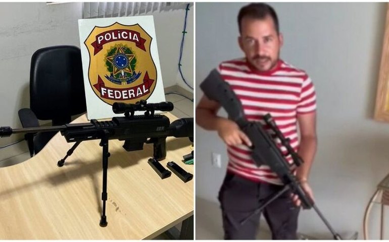 Dino anuncia prisão do bolsonarista que ameaçou matar Lula na posse e divulga foto das armas