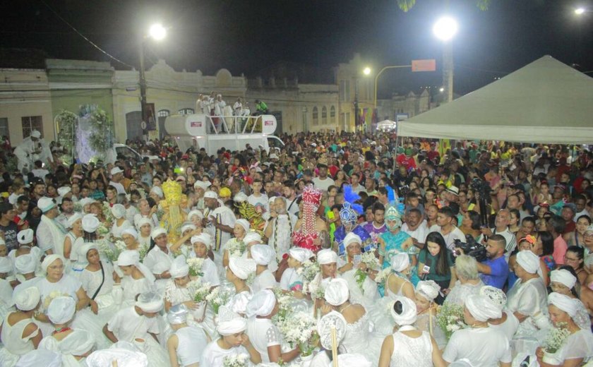 Lavagem do Rosário movimenta Sexta-feira de Carnaval em Penedo