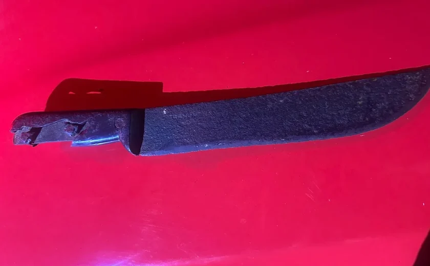 PM registra TCO por porte de arma branca após briga no Centro de Arapiraca