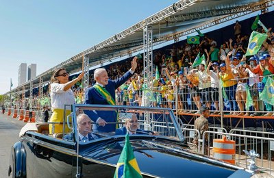 Desfile de 7 de Setembro realça soberania do Brasil nos 203 anos da independência