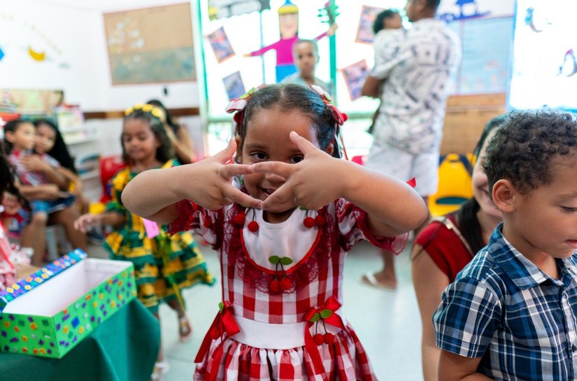 Centro de Educação Infantil Sônia Cavalcante celebra cultura de Maceió na abertura da Semana da Criança