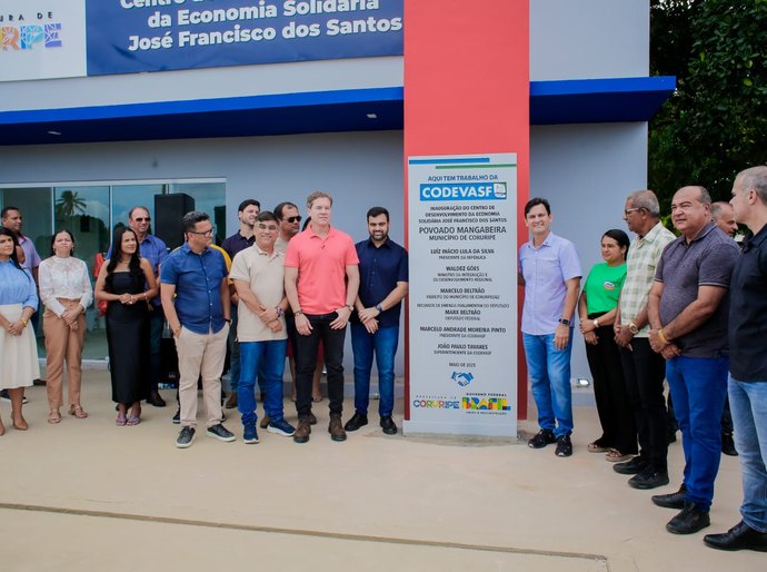 Prefeito Marcelo Beltrão entrega UBS e Centro de Desenvolvimento da Economia Solidária em Mangabeira