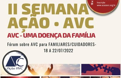 Associação Ação AVC abriu inscrições para a II Semana Ação AVC
