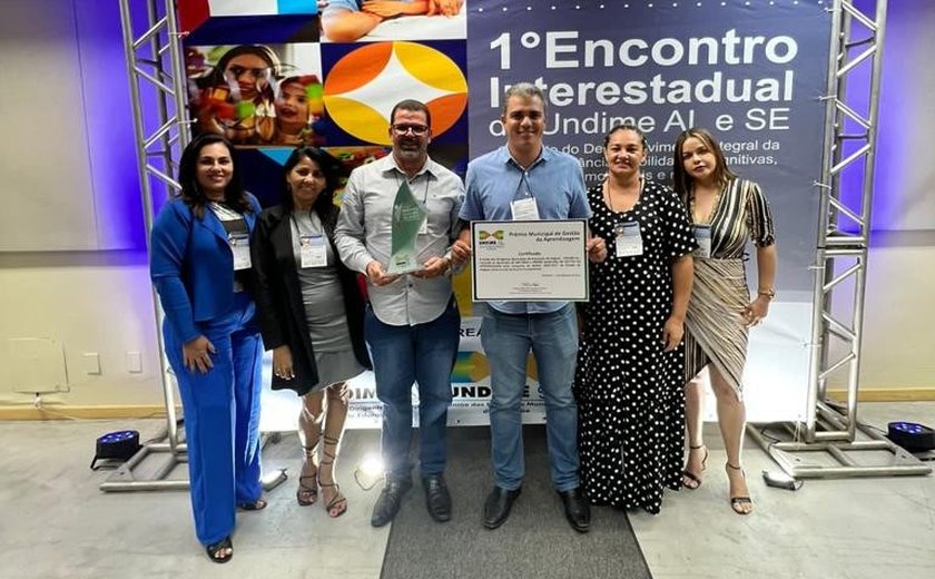 São Brás ganha prêmio por excelência na gestão da Educação