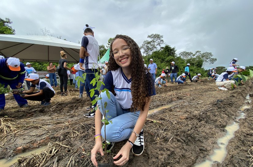 IMA promove plantio de 7 mil mudas e reforça educação ambiental em Coruripe