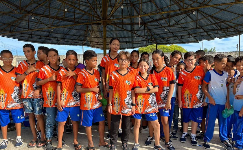 Escola de Maceió realiza cerimônia de abertura dos Jogos Internos