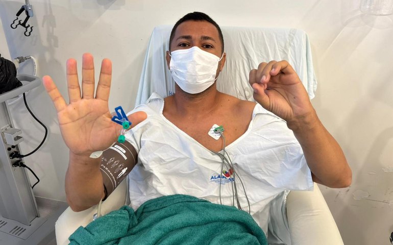 Hospital do Coração Alagoano atinge 50º transplante com história de superação