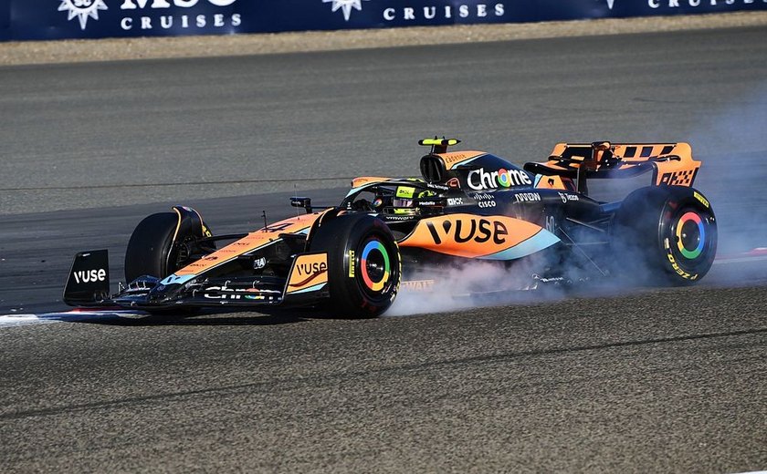 Norris é o mais rápido no terceiro treino livre em Suzuka; Bortoleto termina em 17º lugar
