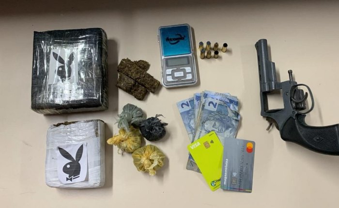 Material apreendido foi encaminhado à Dracco