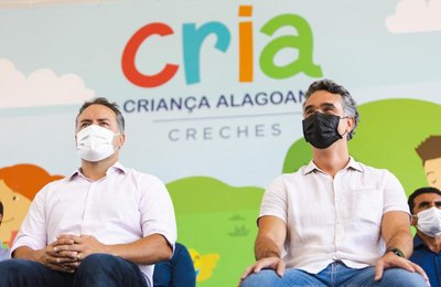 Governo de Alagoas autoriza construção de 15 novas Creches do CRIA, nesta segunda (18)