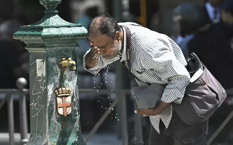 Onda de calor não dá trégua na Itália e põe 18 cidades em alerta