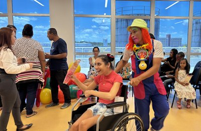 Hemoal promove festa das crianças para pacientes assistidos no Ambulatório de Hematologia