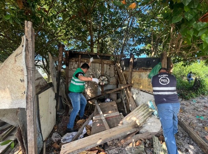 Segurança Cidadã apreende drogas e remove barracos irregulares no Vergel do Lago