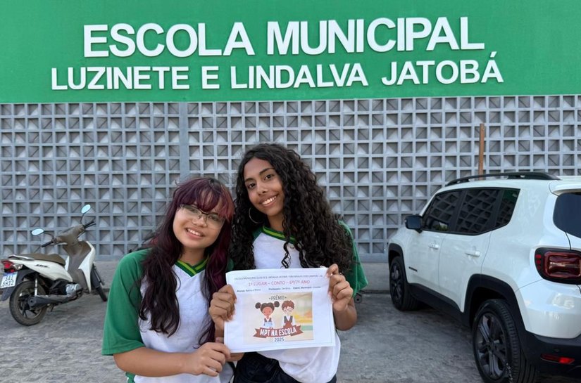 Alunas de São Miguel dos Campos conquistam 1º lugar nacional no ‘Prêmio MPT na Escola 2025’