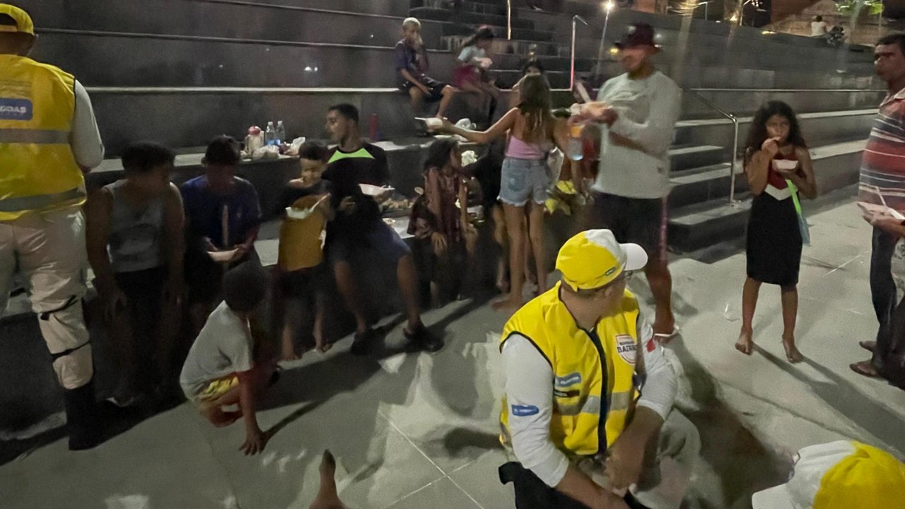 Ronda no Bairro socorre crianças, vítimas de acidente de trânsito e queda
