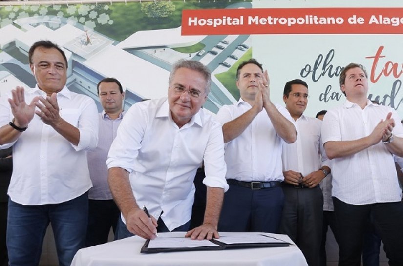 Com apoio da bancada federal, Renan Filho lança Hospital Metropolitano de AL