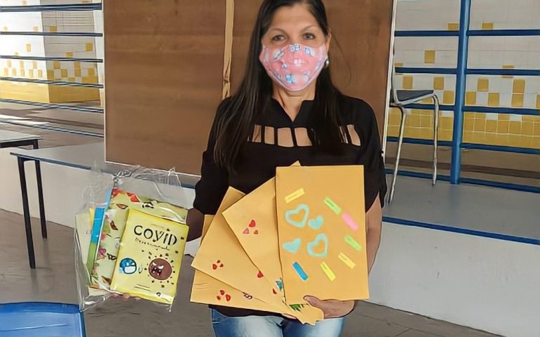 Professores da rede municipal produzem Cordel sobre a Covid-19