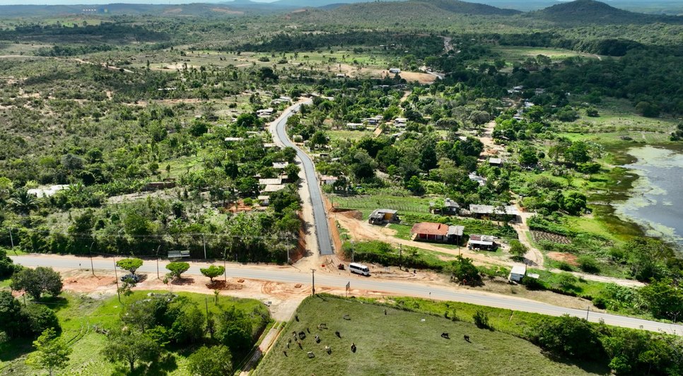 obras rodovia são cristóvão / Foto: Foto: Prefeitura de São Cristóvão