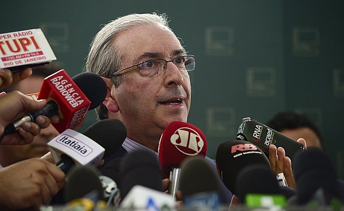 Eduardo Cunha fala sobre nova operação da PF / Foto: Agência Câmara Eduardo Cunha fala sobre nova operação da PF / Foto: Agência Câmara
