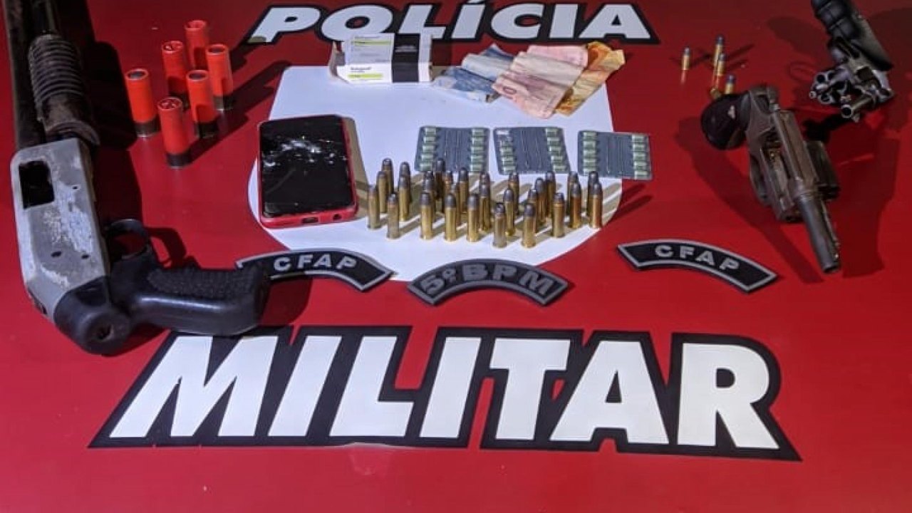 Em ação no Benedito Bentes, PM apreende três armas de fogo