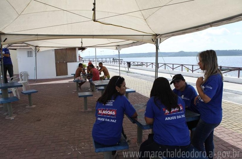 Marechal Deodoro recebeu o projeto anjos da paz