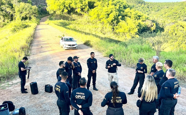 Policiais da Oplit são capacitados para uso de drones em ações operacionais