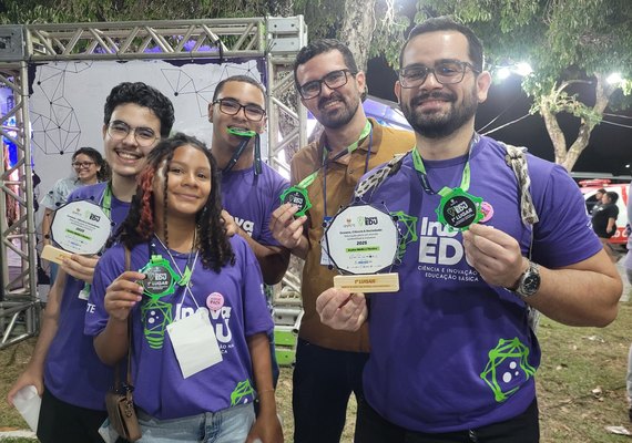 Estudantes de Alagoas conquistam prêmios em feira de ciência e inovação