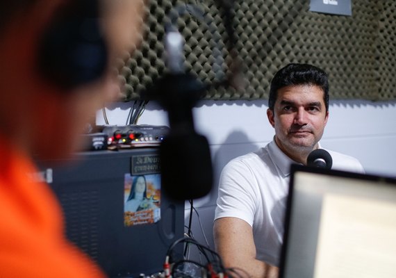 'Maceió sempre foi reconhecida como uma das capitais mais transparentes do Brasil', diz Rui durante entrevista em Arapiraca