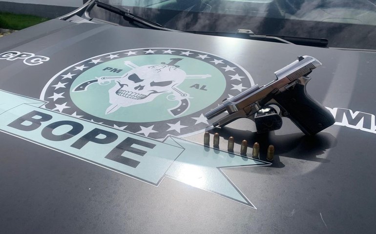 Bope intercepta líder do tráfico na região do Vale do Reginaldo durante operação em Satuba