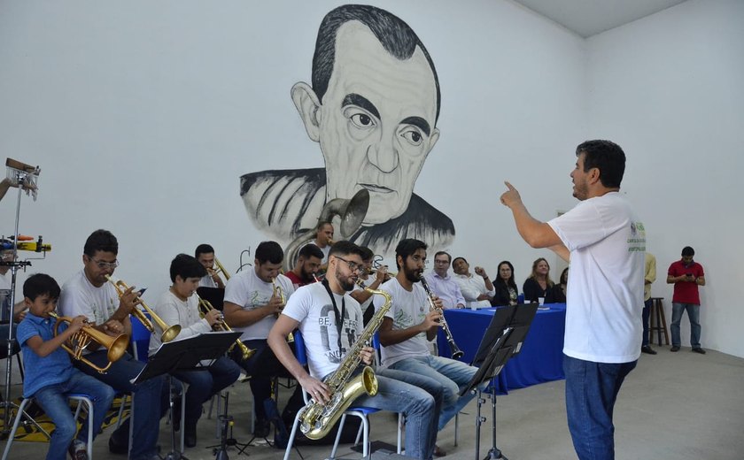 Prefeitura de Palmeira inicia “Projeto Música na Escola”