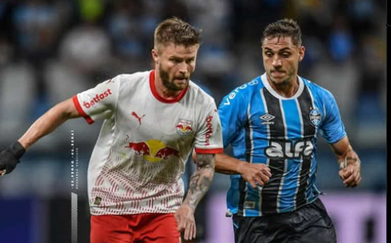 Red Bull Bragantino empata no fim com o Grêmio e assume a liderança provisória do Brasileirão