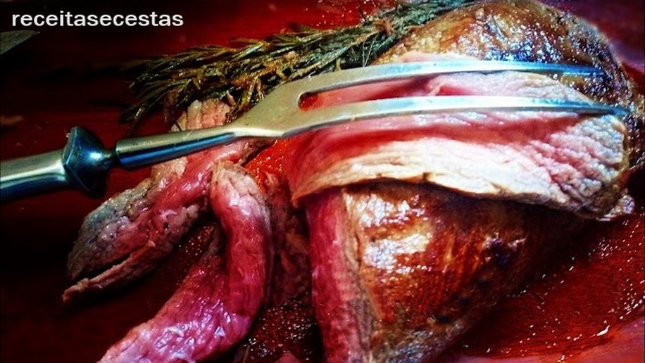 Rosbife com Mostarda e Ervilhas