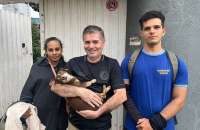 Final feliz em Arapiraca: cachorro amputado é devolvido por casal após mal entendido