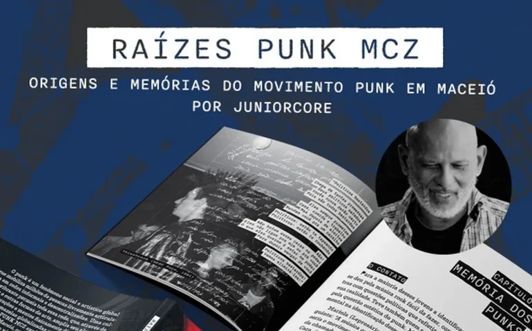 Funcionário da Casal lança livro sobre influência do movimento punk em Maceió