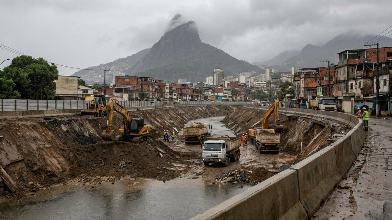 Rio prevê investir mais de R$ 1,5 bilhão em obras para reduzir os impactos das chuvas até 2028; veja a lista