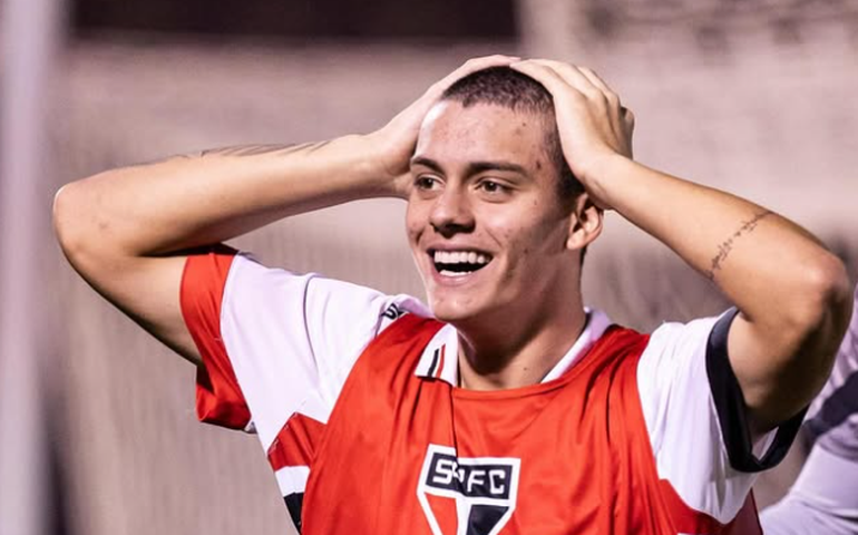 São Paulo renova com o 'talismã' Lucca até abril de 2028: 'Minha segunda família'