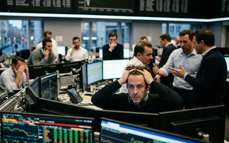 Bolsas europeias registram forte queda com tensão no Oriente Médio