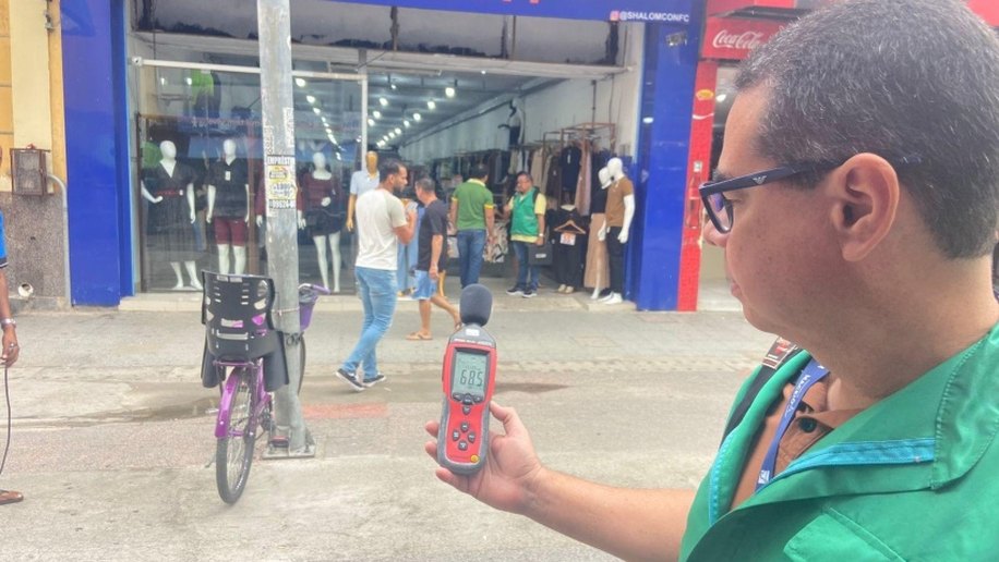Iplam combate poluição sonora no Centro de Maceió