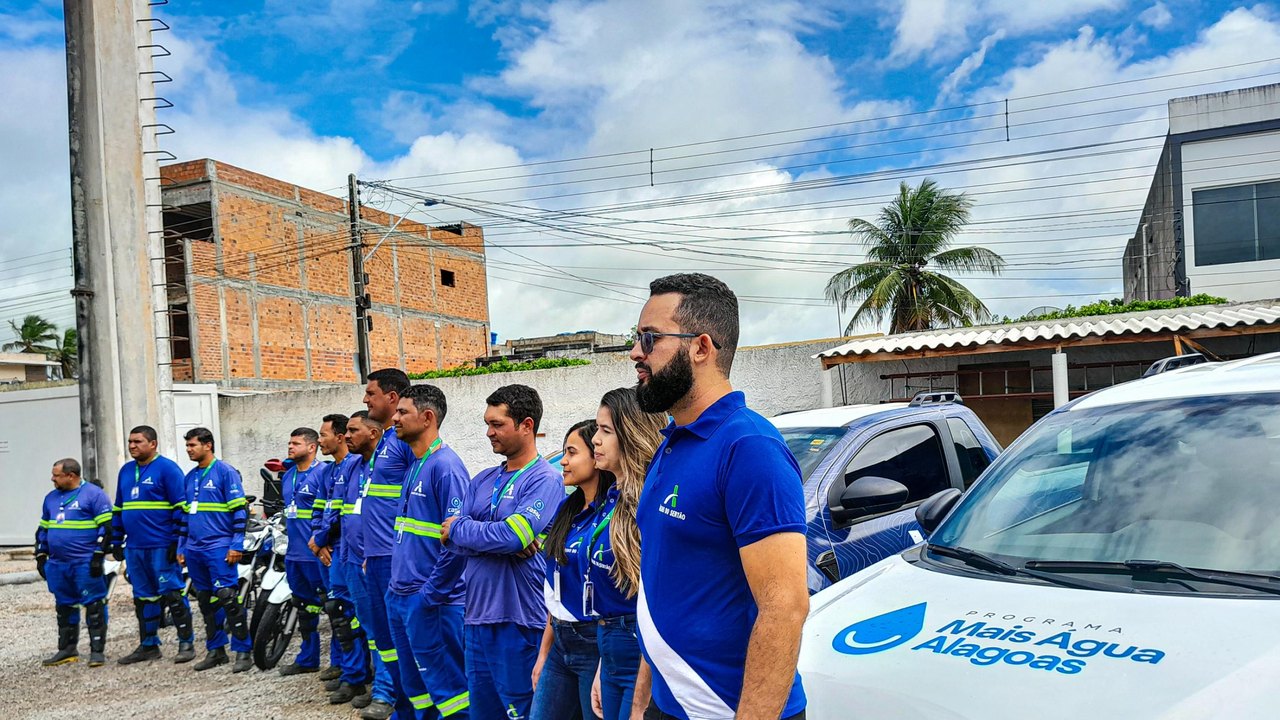 Mais Água Alagoas: obras de saneamento avançam em Igreja Nova