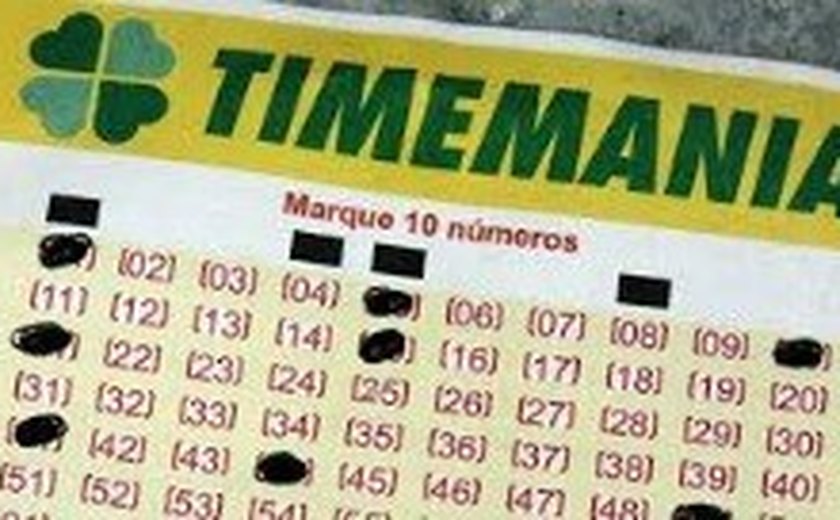 Timemania acumula e pode pagar R$ 3,3 milhões nesta quinta