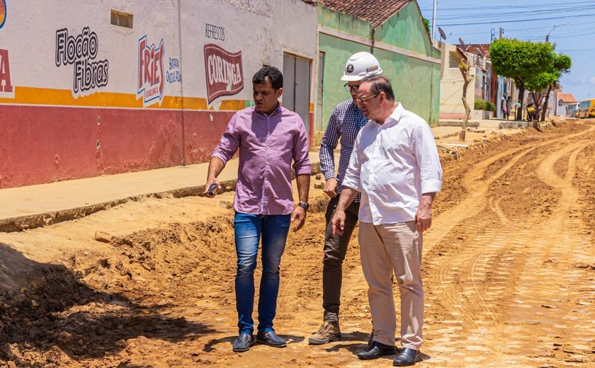 Obras de infraestrutura avançam em Arapiraca