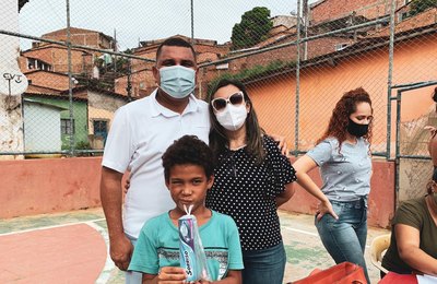 Projeto conscientiza crianças sobre saúde bucal em comunidades de Maceió   