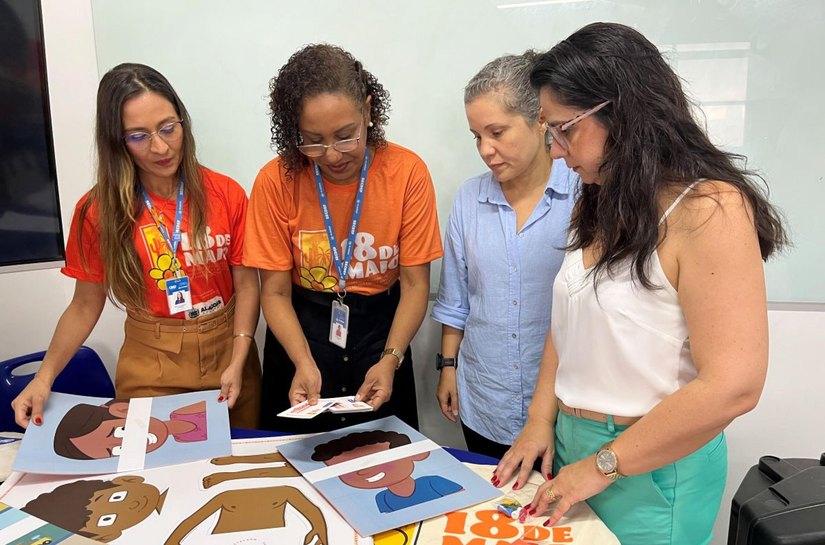 Servidores do CER/Uncisal são capacitados em oficina sobre proteção de crianças e adolescentes