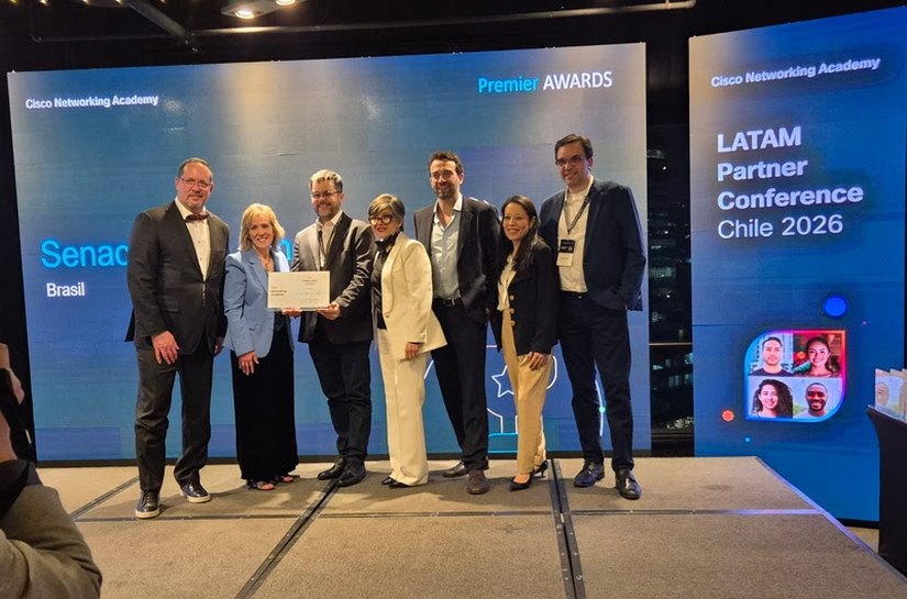 Senac e Brasil no ranking de mais premiados pela Cisco